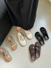 LBSFY  -  Fashion Women Slides Slippers Summer Outside Mules Low Heeled Black Beige Khaki Brown Party Dress Shoes Woman Casual Size 35-39